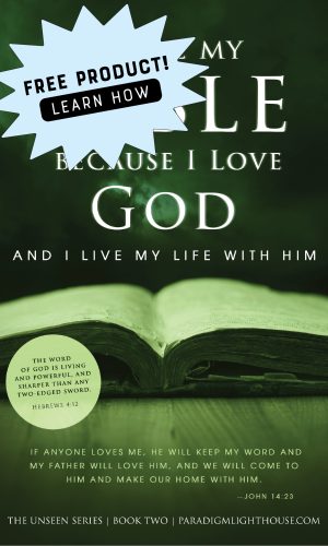 I love my bible because I love God - Poster - Paul Renfroe